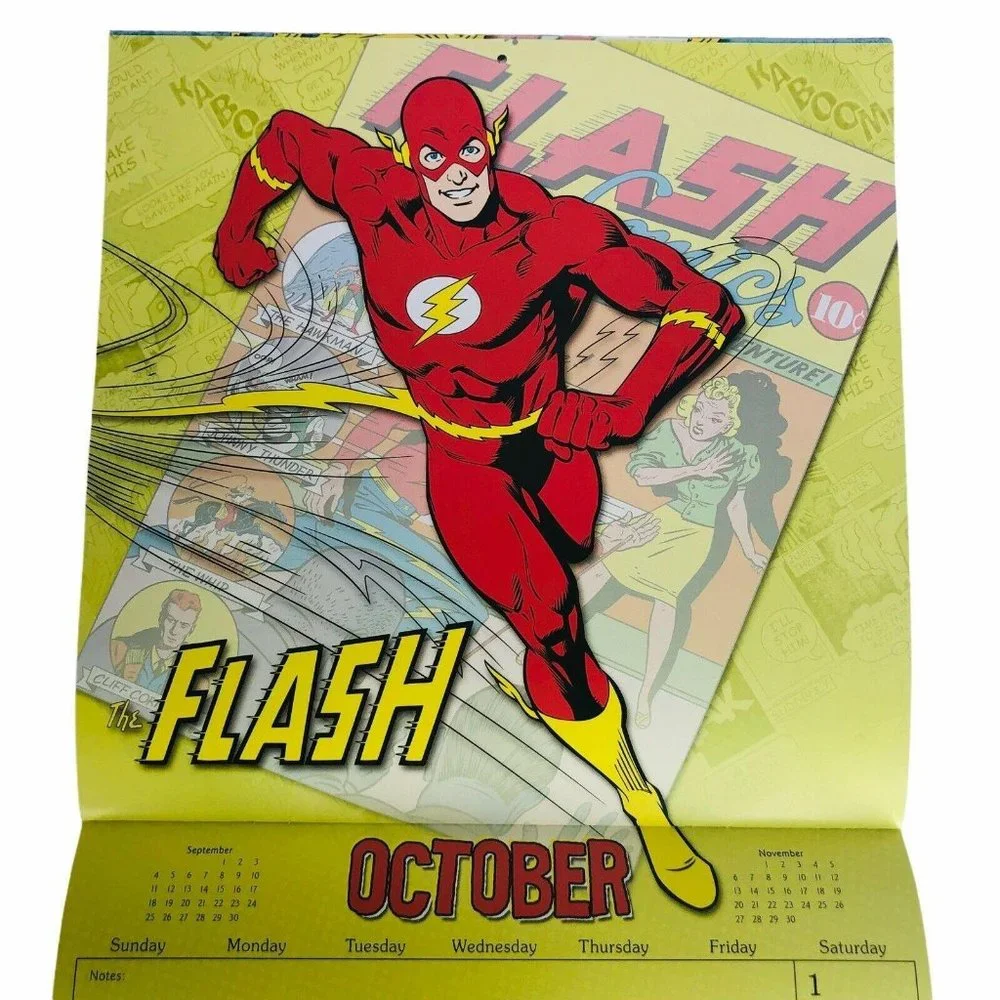 New 2016 DC Comics Originals Wall‎ Calendar Square